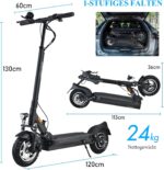 JOYOR Y8-S Offroad E-Scooter, 100 km Reichweite – Bild 2
