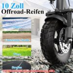JOYOR Y8-S Offroad E-Scooter, 100 km Reichweite – Bild 3