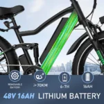 HITWAY E-Bike Mountainbike 26" – Bild 3