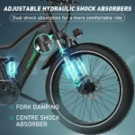 HITWAY E-Bike Mountainbike 26" – Bild 4