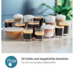 Philips EP5544/80 5500 Serie – Kaffeevollautomat mit 20 Kaffeespezialitäten, heiß oder eisgekühlt – Bild 2