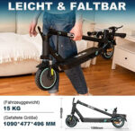 RCB TECH E-Scooter EV85F – 8,5" Elektroroller – Bild 2